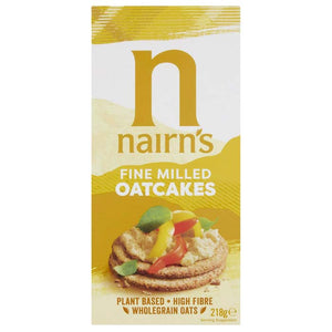 Nairn's - Fine Milled Oatcakes, 218g | Pack of 12