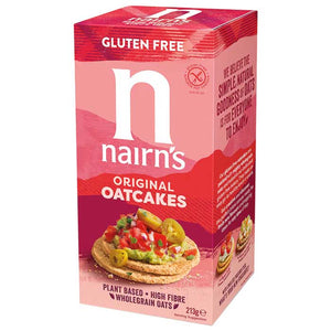 Nairn's - Gluten-Free Original Oatcakes 33% Extra, 213g | Pack of 8