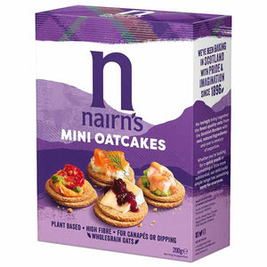 Nairn's - Mini Oatcakes, 200g | Pack of 12