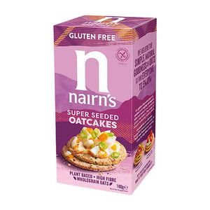 Nairn's - Gluten-Free Super Seeded Oatcakes, 180g | Pack of 8