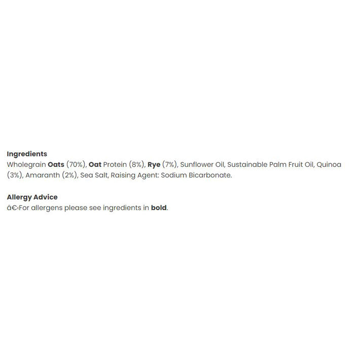 Nairn's Oatcakes - Wholegrain Oatcakes - Multigrain, 200g - back