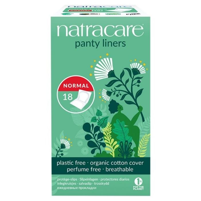 Natracare - Organic Cotton Panty Liners Normal Wrapped - Front