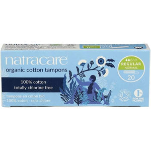 Natracare - Organic Cotton Regular Tampons | Multiple Options