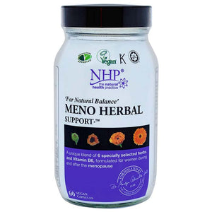 Natural Health Practice - Meno Herbal Support, 60 Capsules