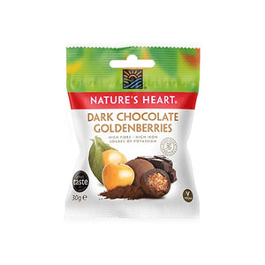 Nature's Heart - Dark Chocolate Covered Goldenberries, 30g | Multiple Sizes