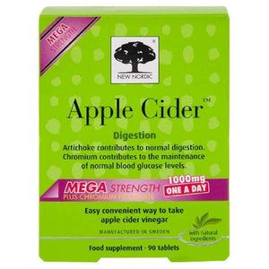 New Nordic - Apple Cider Mega Strength, 90 Tablets