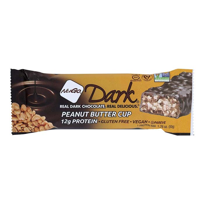 NuGo Nutrition - NuGo Dark Nutrition Gluten-Free Protein Bars - Peanut Butter Cup (1-Pack), 50g