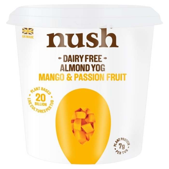 Nush - Almond Milk Yogurt Mango & Passionfruit, 350g - front
