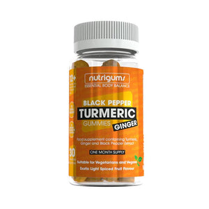 Nutrigums - Turmeric Ginger Black Pepper Gummies | Multiple Sizes