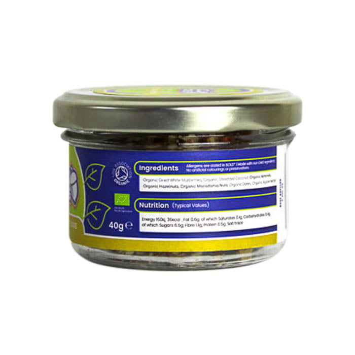 Nutty Nibbles - Vegan Energy Balls - Salted Caramel Fudge, 40g - back