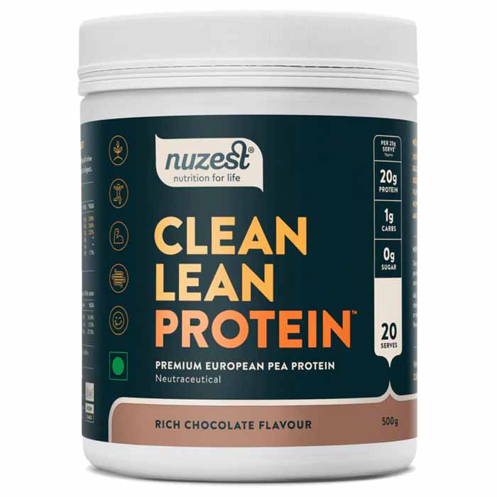 Nuzest - Clean Lean Protein Rich Chocolate, 500g  g