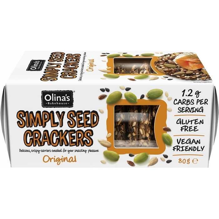 Olina's Bakehouse - Simply Seed Crackers original