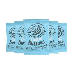 Ombar - Organic Coco Mylk Buttons, 25g | Multiple Flavours | Pack of 15