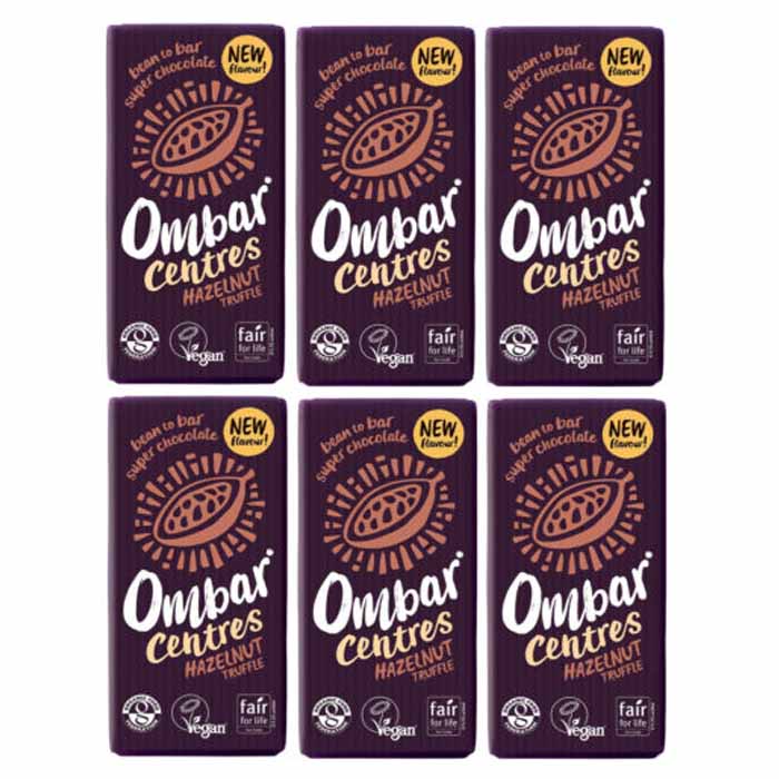 Ombar - Organic Salt & Nibs Chocolate Bar 10-Pack, 70g