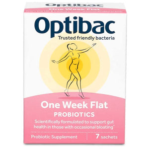 Optibac Probiotics - One Week Flat Stomach | Multiple Sizes