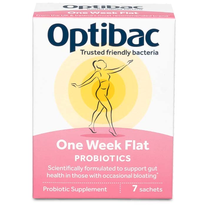 Optibac Probiotics - One Week Flat Stomach ,7 Sachets