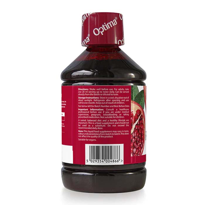Optima - Pomegranate Juice, 500ml - back