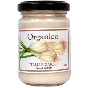 Organico - Organic Italian Garlic Spread And Dip, 140g