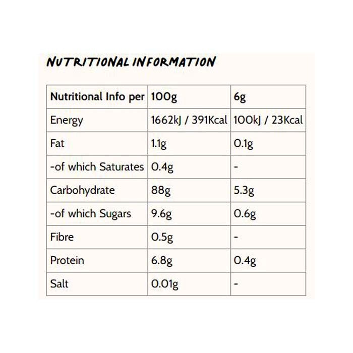 Organix - Organic Apple Rice Cakes, 50g - back