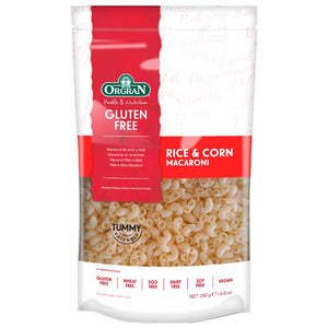 Orgran - Gluten Free Rice & Corn Macaroni | Multiple Sizes