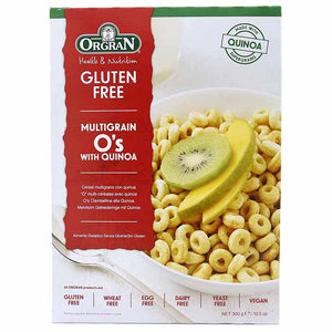Orgran - Multigrain O's with Quinoa (GF), 300g