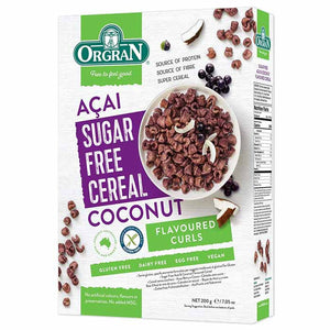 Orgran - Sugar-Free Acai & Coconut Cereal (GF), 200g