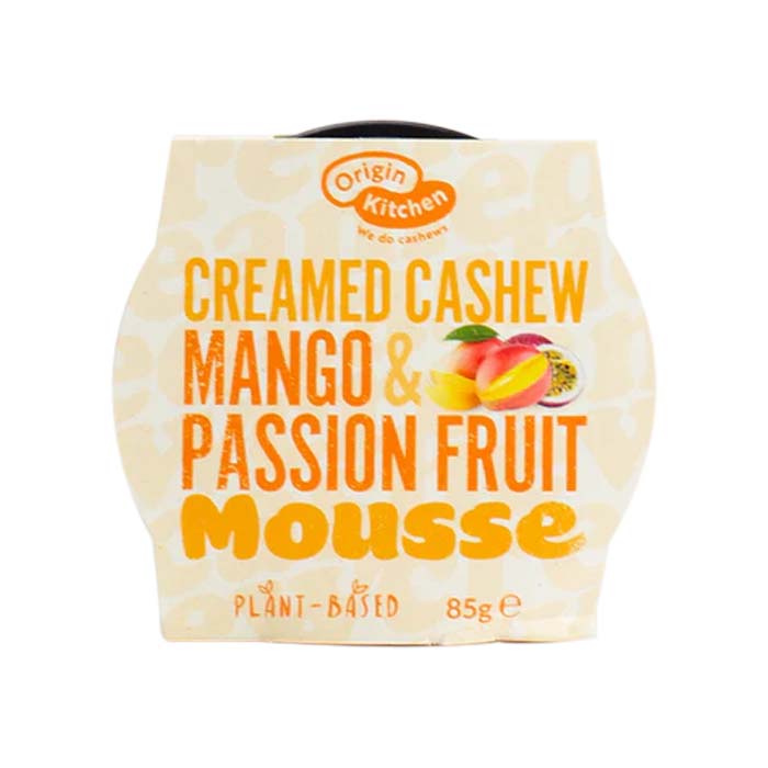 Origin Kitchen - Creamed Cashew Mango & Passionfruit Mousse Desserts, 90g