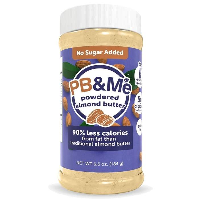 PB&Me - Powdered Almond Butter No Added Sugar, 184g - front