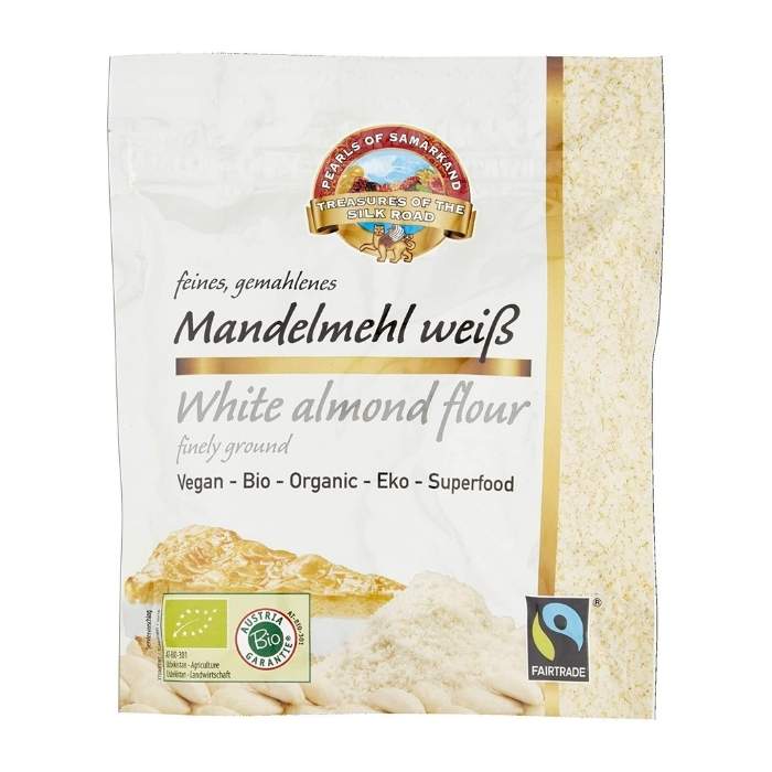 Pearls Of Samarkand - Organic White Almond Flour, 150g - Front