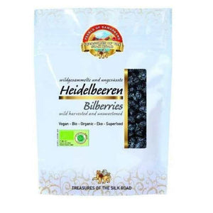 Pearls Of Samarkand - Organic Wild Bilberries, 100g