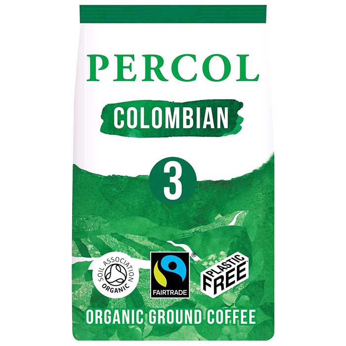 Percol - Smooth Colombian Ground Coffee, 200g