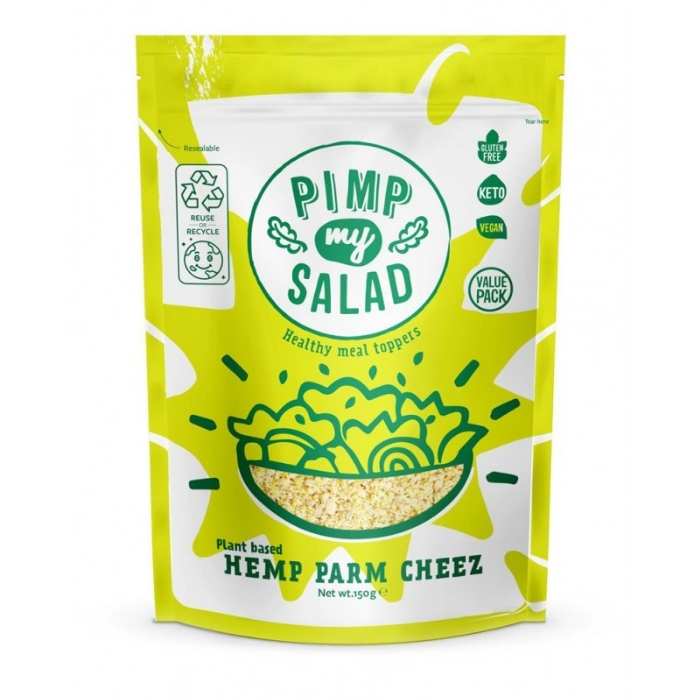 Pimp My Salad - Hemp Parmesan Cheez 150g - front