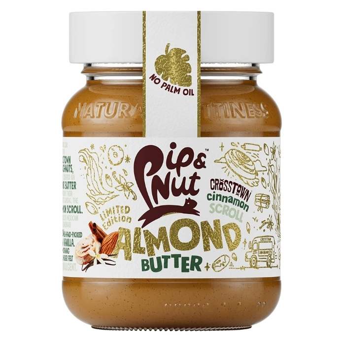 Pip & Nut - Crosstown Cinnamon Scroll Almond Butter Limited Edition, 170g - front