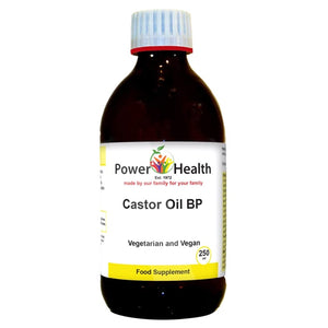 Power Health - Castor Oil BP, Cold Pressed, 250ml