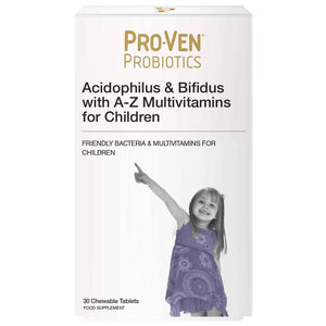 ProVen Probiotics - Multivitamins for Kids with Friendly Bacteria, 30 Capsules