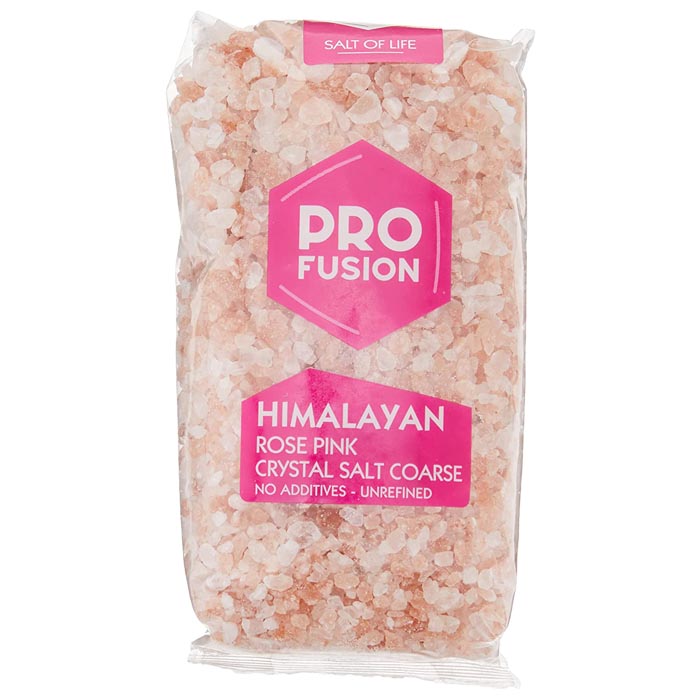 Profusion - Himalayan Rose Pink Salt Refill Bag - Coarse - Refill Bag ,500g