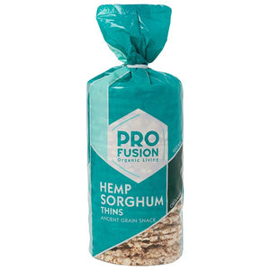Profusion - Organic Hemp Sorghum Thins, 120g | Multiple Pack Options