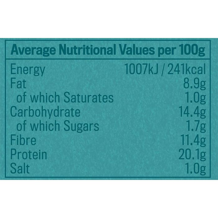 Profusion - Organic Protein Bread, Rye & Flax, 250g - back