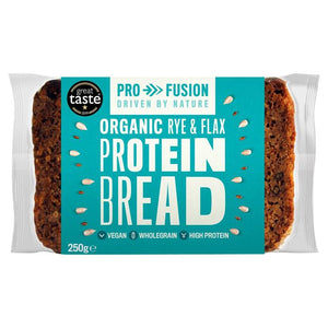 Profusion - Organic Protein Bread, Rye & Flax, 250g | Multiple Pack Sizes