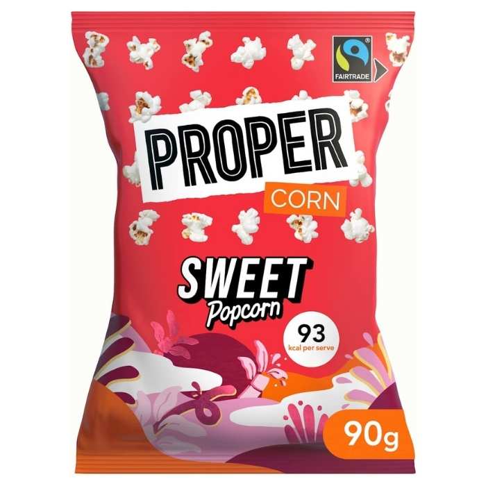 Propercorn - Popcorn Sharing Bag Sweet - front