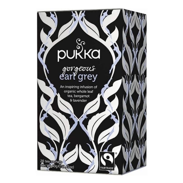 Pukka - Organic Gorgeous Earl Grey Tea, 20 Bags - front