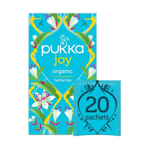 Pukka - Organic Herbal Tea Joy, 20 Sachets | Pack of 4