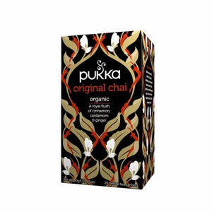 Pukka - Organic Original Chai Tea, 20 Bags | Pack of 4
