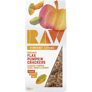 Raw Health - Organic Raw Crackers, 90g | Multiple Flavours