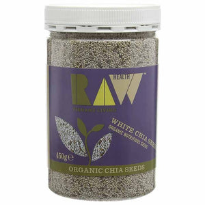 Raw Health - Organic White Chia Seeds, 450g