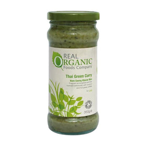 Real Organic - Green Curry Sauce, 335g