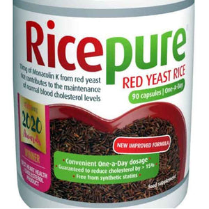 Ricepure - Red Yeast Rice One A Day | Multiple Sizes
