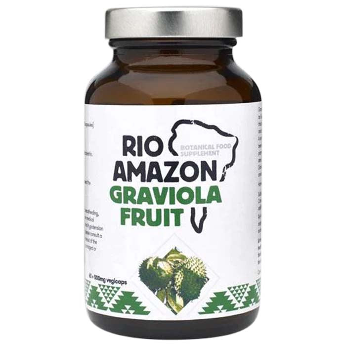 Rio Amazon - Graviola  Soursop Fruit Extract, 60 Capsules