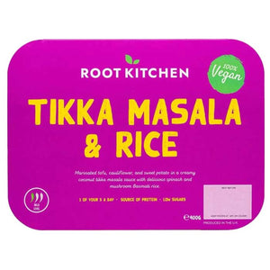 Root Kitchen - Tikka Masala & Rice, 400g