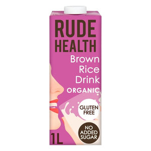 Rude Health - Organic Brown Rice Drink, 1L | Pack of 6